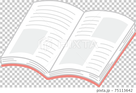 開いた本 75113642