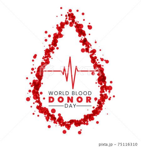 world blood donor day concept background design 75116310