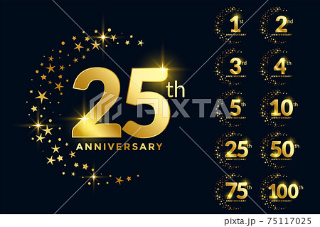 golden anniversay premium emblem set golden anniversay premium emblem set 75117025