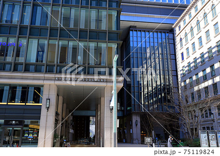 東京 京橋の都市風景 東京 京橋の都市風景 75119824