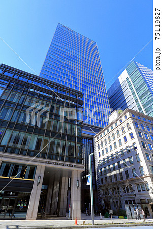 東京 京橋の都市風景 東京 京橋の都市風景 75119827
