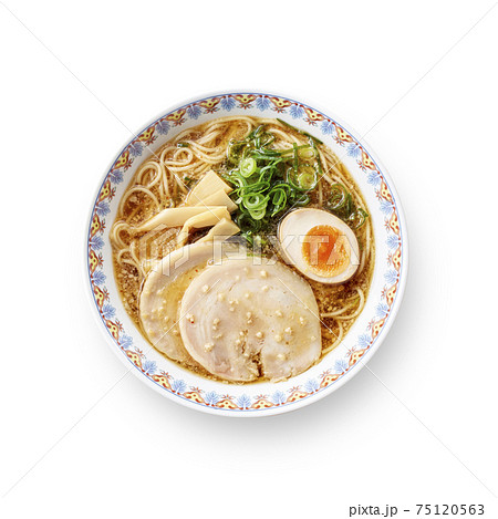背脂醤油ラーメン【バック飛ばし、影イキ】 75120563