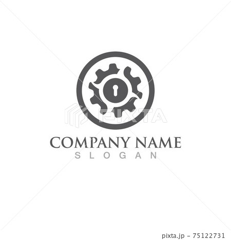 Gear Logo Template vector icon 75122731