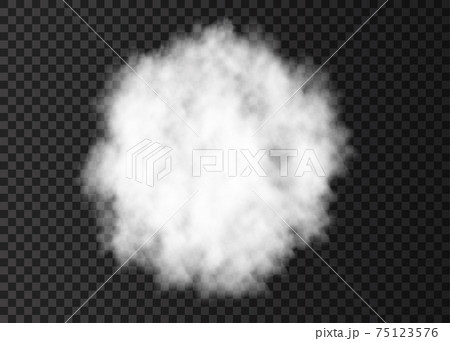 Explosion  smoke spiral  track isolated on transparent background. 75123576