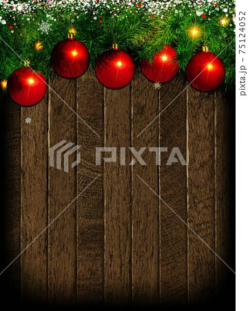 Christmas vintage background Christmas vintage background 75124052