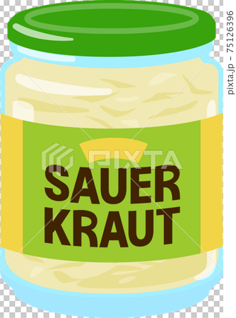 瓶詰めのザワークラウト 瓶詰めのザワークラウト 75126396