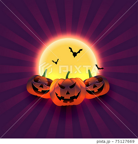 halloween trick or treat festival greeting background 75127669