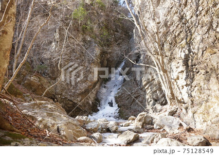 一平の滝氷瀑 75128549