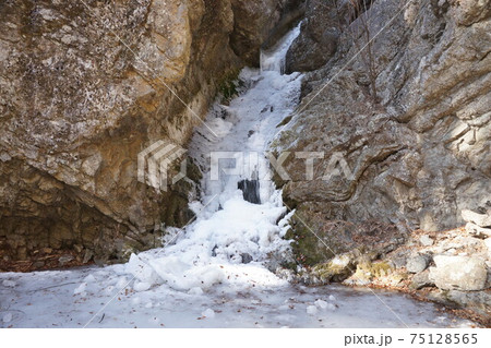 一平の滝氷瀑 75128565