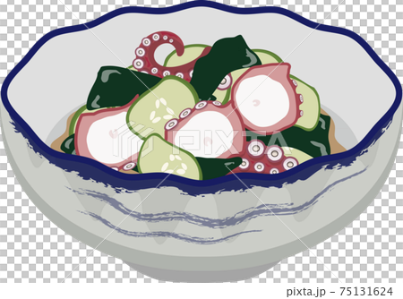 タコときゅうりの酢の物 75131624