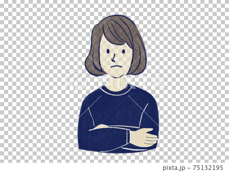 Women gesture 75132195