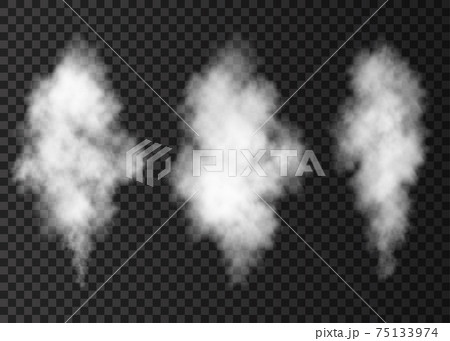 White smoke explosion isolated on transparent background. White smoke explosion isolated on transparent background. 75133974