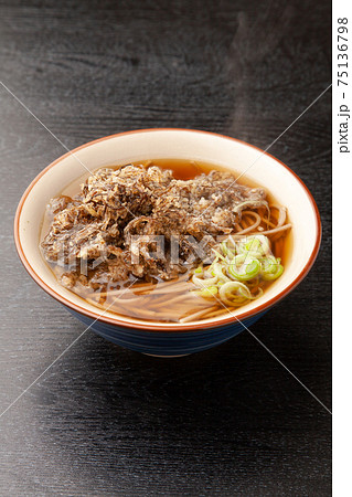 もずく天麩羅そば もずく天麩羅そば 75136798