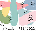 抽象画の背景　 75141922