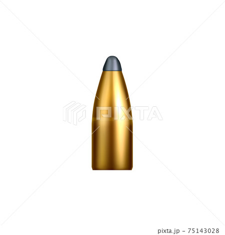Realistic Golden Bullet Compositionのイラスト素材 [75143028] - PIXTA