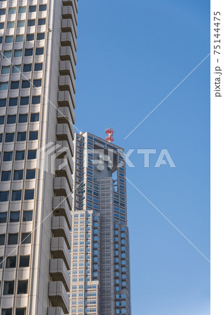 【東京都庁第一本庁舎と東京都庁第二本庁舎】 【東京都庁第一本庁舎と東京都庁第二本庁舎】 75144475