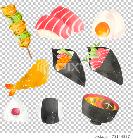 和食のイラスト 75144827