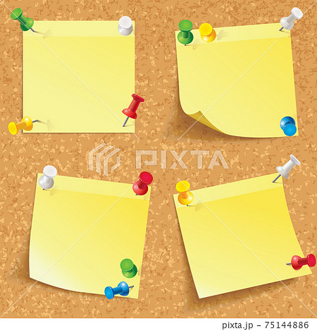 Yellow stick note Yellow stick note 75144886