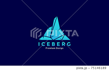 iceberg abstract mountain logo design vector icon symbol graphic illustration iceberg abstract mountain logo design vector icon symbol graphic illustration 75146189