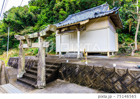 山神神社　新上五島　五島列島　中通島　【長崎県南松浦郡】 75146565