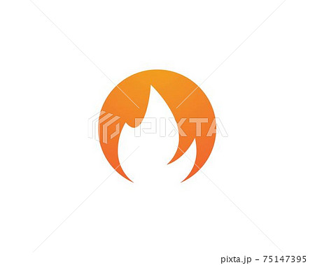 Fire flame Logo Fire flame Logo 75147395