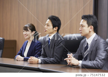ビジネス 会議 ビジネス 会議 75147532