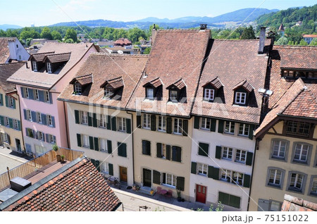 アーラウ旧市街の町並み（スイス） 75151022