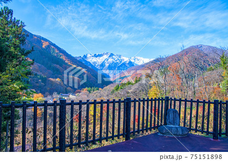 谷川温泉　谷川岳八景　マナイタグラ　谷川岳南面　　　　　 75151898