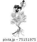 植物画 - パンジー 75151975