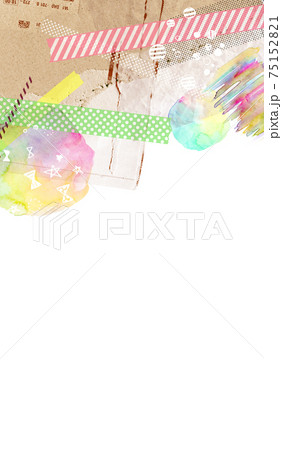 紙 マスキングテープ ザラザラ のイラスト素材 [75152821] - PIXTA