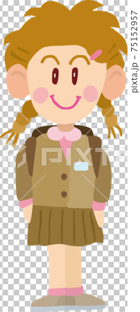 穿書包的製服的女孩 75152957
