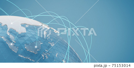 Global world network communication technology 75153014