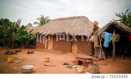 woodoo Village of Ewe aka Gen people . Anfoin, Togo woodoo Village of Ewe aka Gen people . Anfoin, Togo 75153430