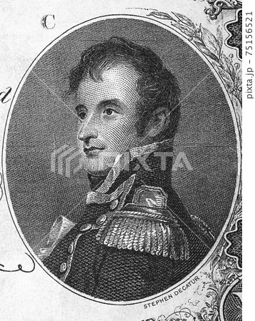 Stephen Decatur a portrait from old American money 75156521