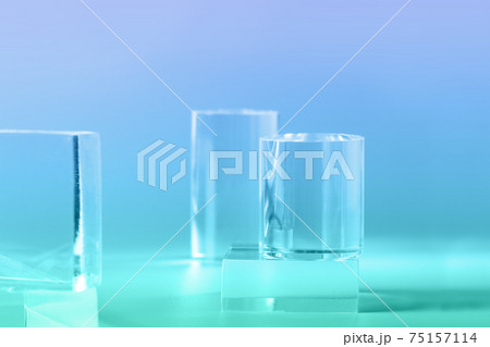 Acrylic empty podium for product presentation 75157114