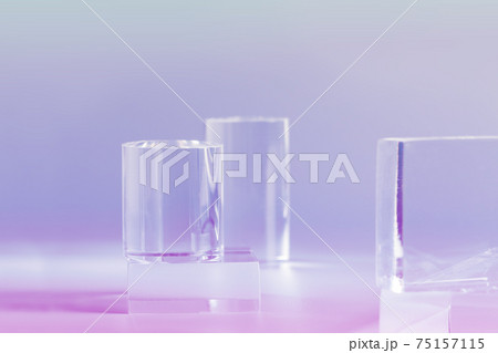 Acrylic empty podium for product presentation 75157115