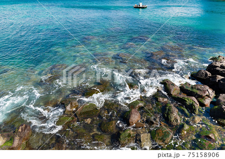 静岡県沼津市西浦の海岸 静岡県沼津市西浦の海岸 75158906