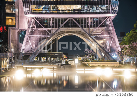 愛知県 名古屋テレビ塔 久屋大通公園 夜景 愛知県 名古屋テレビ塔 久屋大通公園 夜景 75163860