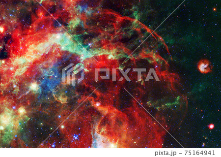 Outer space art. Starfield. Elements of this image furnished by NASA. Outer space art. Starfield. Elements of this image furnished by NASA. 75164941