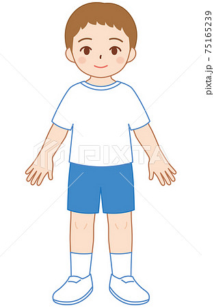 こども　全身 75165239