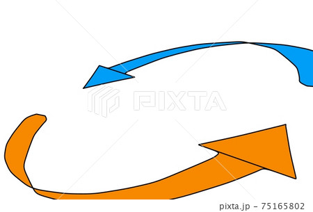 絞りのある矢印のループ 75165802