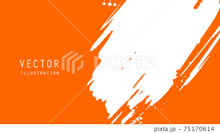 Abstract ink brush banners with grunge effect Abstract ink brush banners with grunge effect 75170614