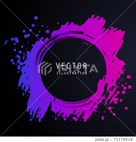 vector splats splashes and blobs of gradient ink paint in different shapes drips vector splats splashes and blobs of gradient ink paint in different shapes drips 75170618