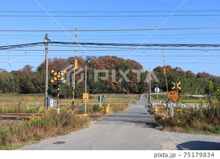 福知山線　広野駅付近の踏切 75179834