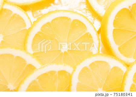 スライスレモン 75180341