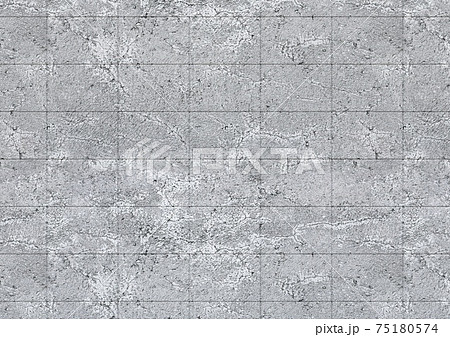 打ちっぱなしのコンクリート壁面のCG 75180574