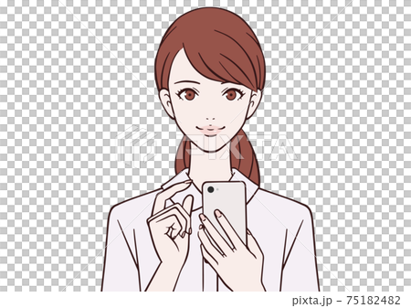 一位經營智能手機的護士 75182482