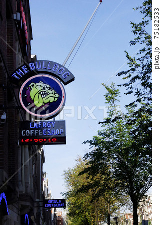 オランダ　コーヒーショップ看板　ソフトドラック 75182533