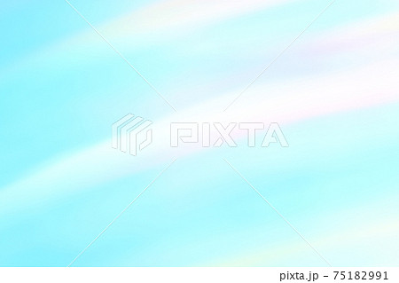 青色系の抽象的背景　緩やかな流れ・ライン　　 75182991