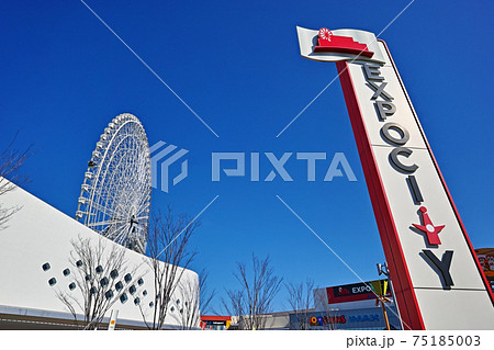 大阪 千里万博公園 EXPOCITYと観覧車（OSAKA WHEEL） 75185003